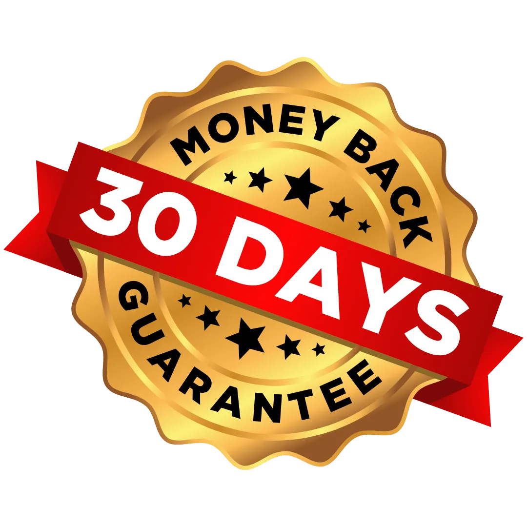 30 Day Money Back Guarantee